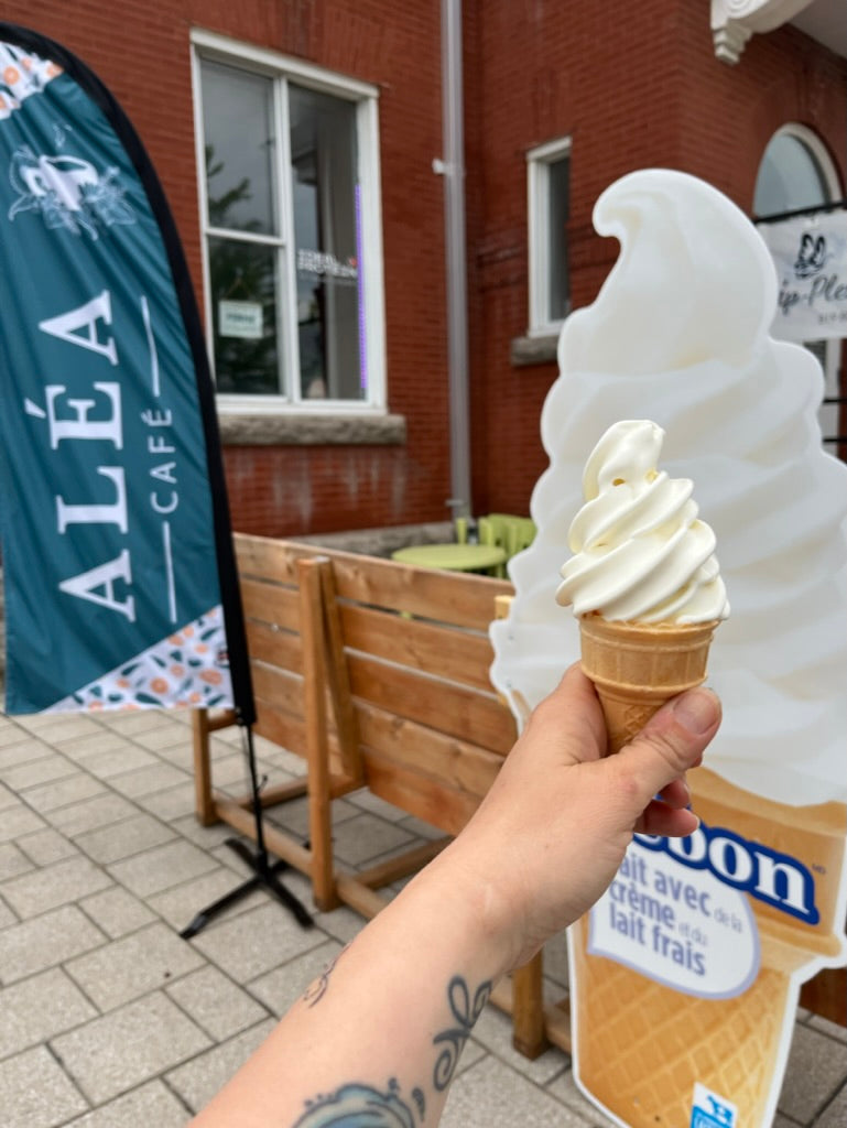 Cornet de crème glacée petit